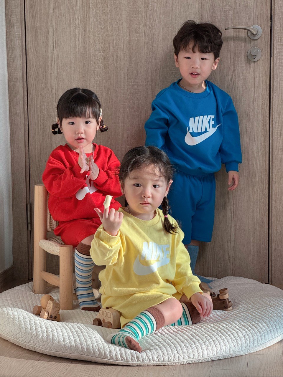 아잇 비비드 나염 맨투맨+반바지 5