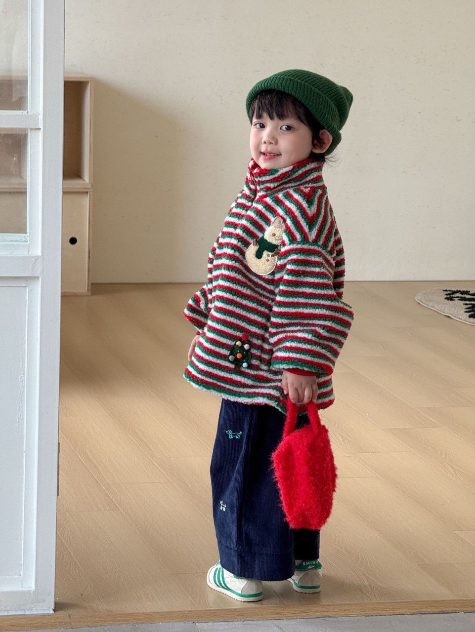 크리스마스 후리스 아우터 7