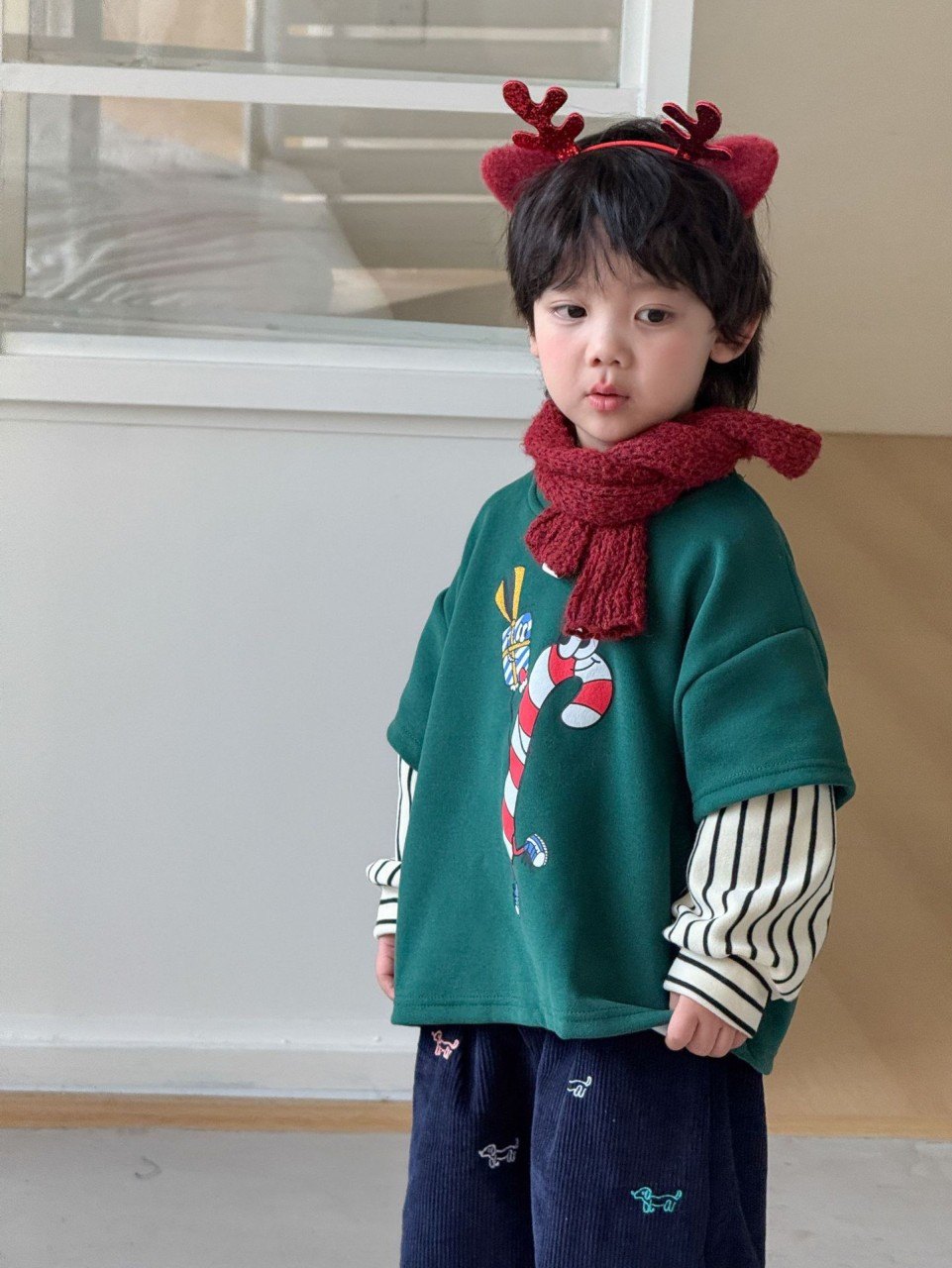 산타 레이어드 티 7