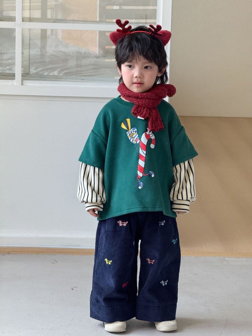 산타 레이어드 티 8