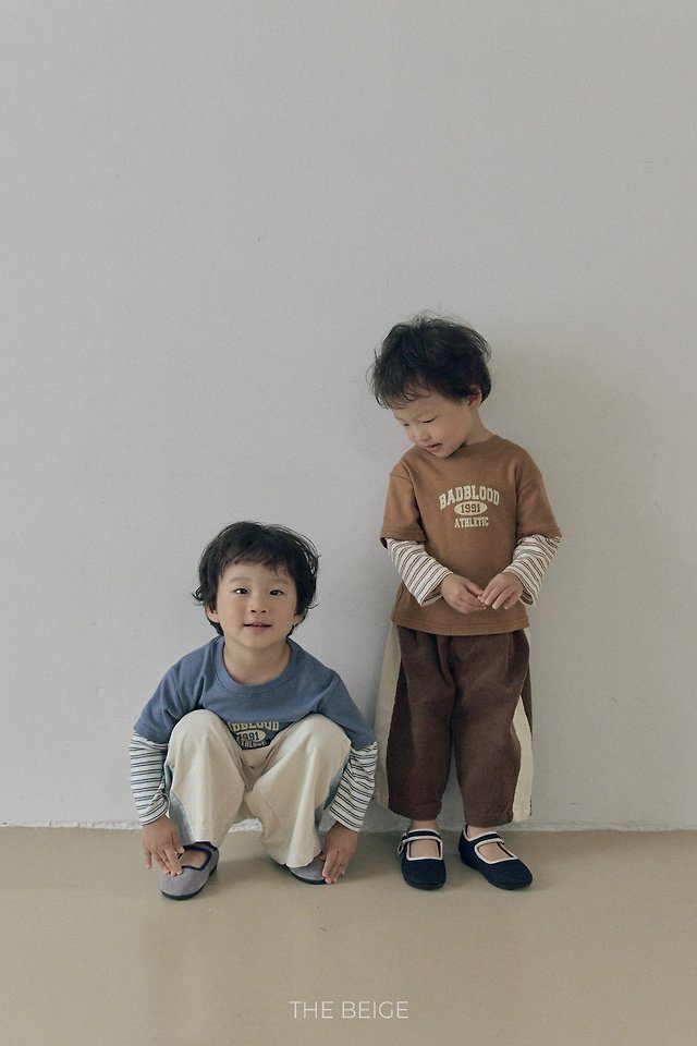 와끼배색골덴팬츠 7