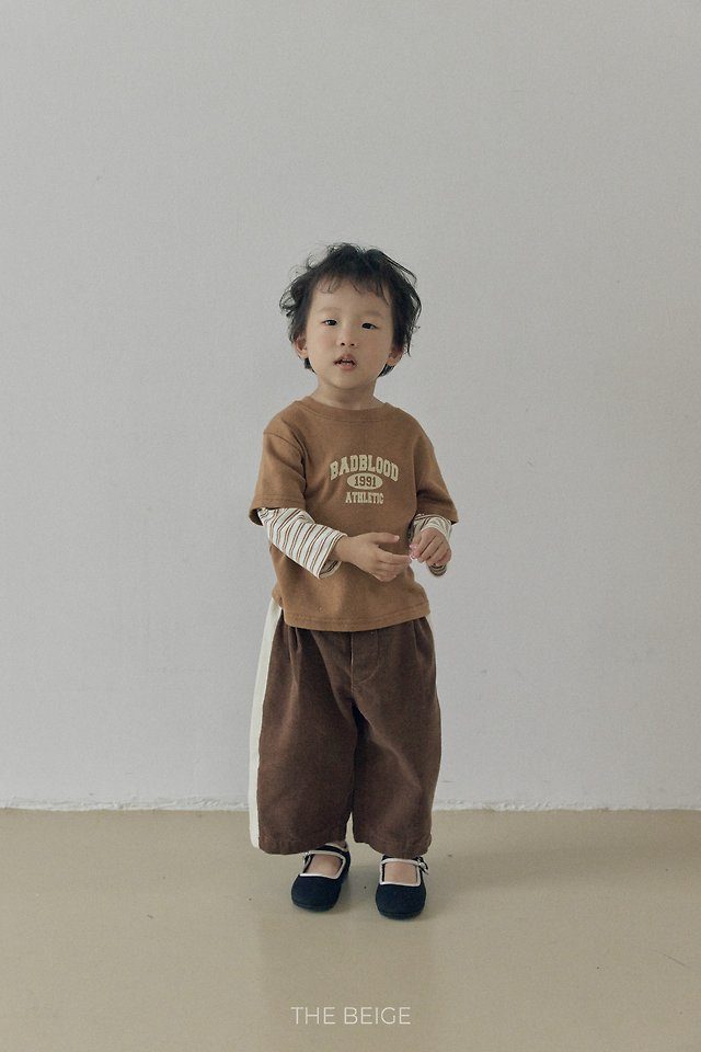 와끼배색골덴팬츠 9