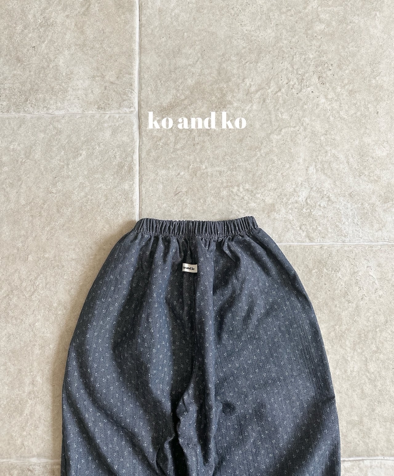 데님꽃블루머 9
