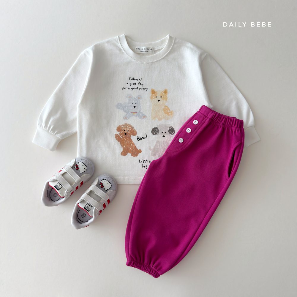 단추 조거 팬츠 43