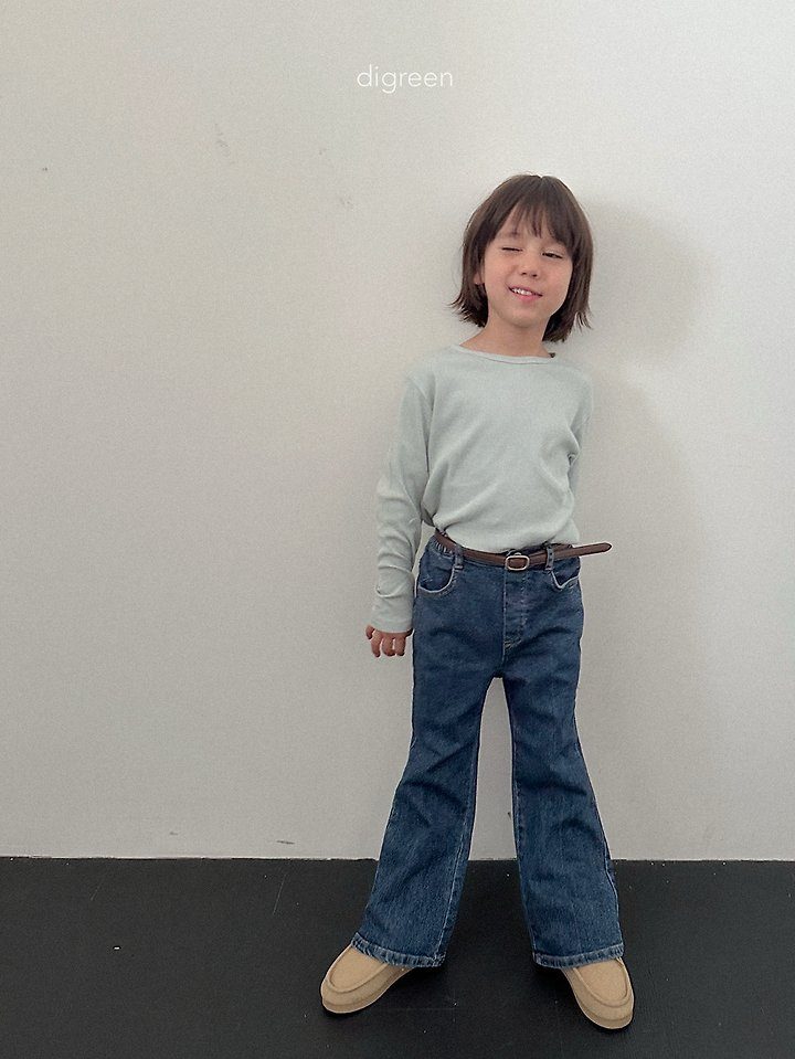 부츠컷데님팬츠 19