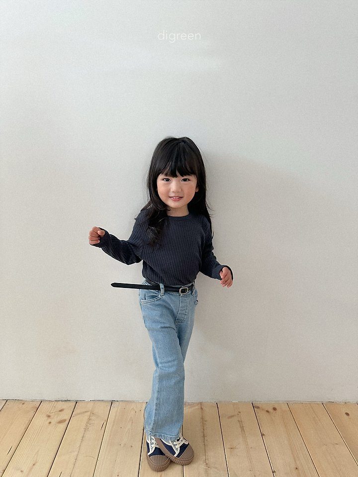 부츠컷데님팬츠 33