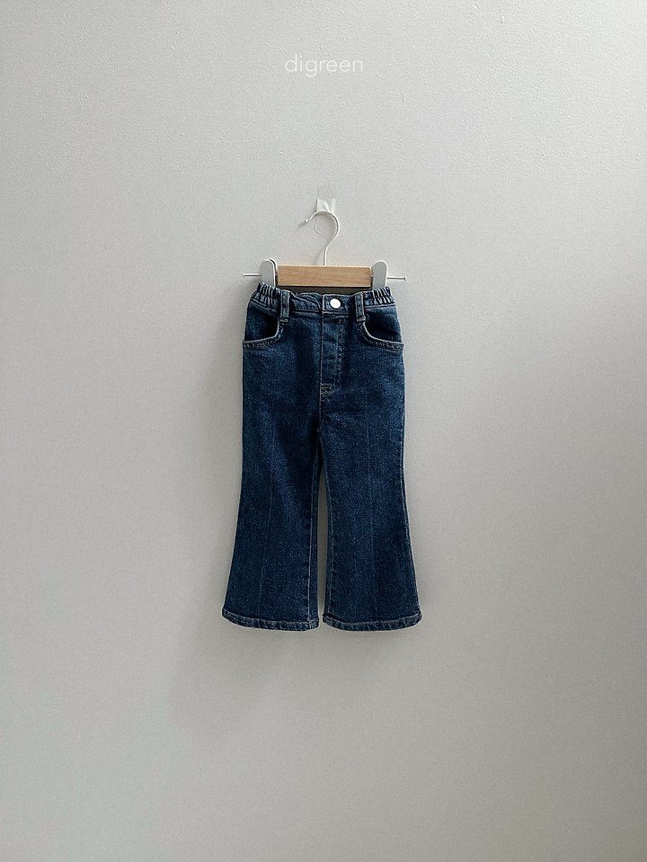부츠컷데님팬츠 35