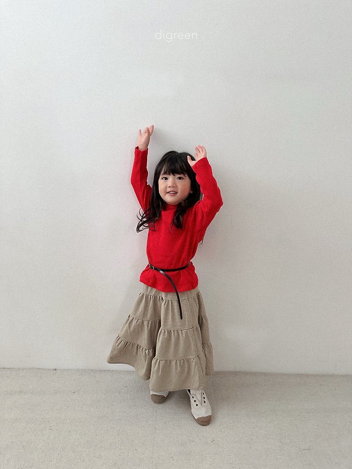 체크캉캉스커트 12