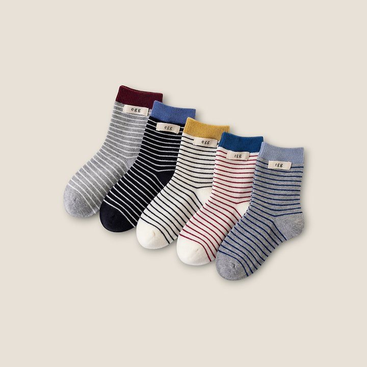 egg 양말 5족세트 4
