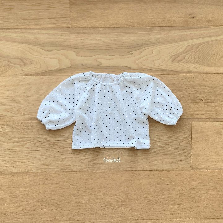 도트퐁당블라우스 4