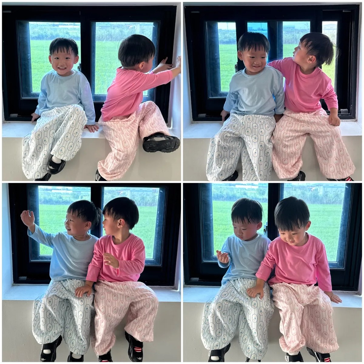 짝짜꿍 모달티 & 나염바지 세트 43