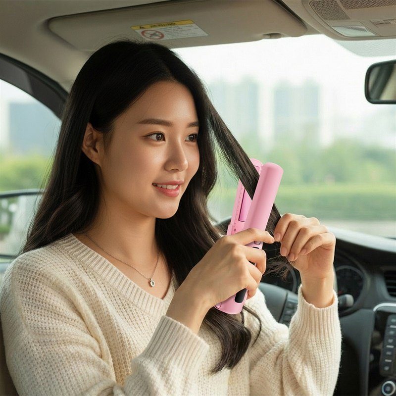 볼륨 무선 고데기 (파우치 포함) 9