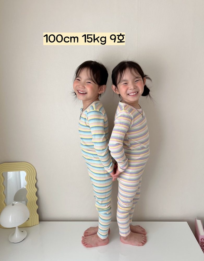 일프로 색동 실내복 40