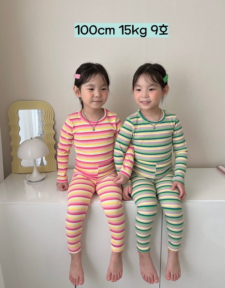 일프로 색동 실내복 46