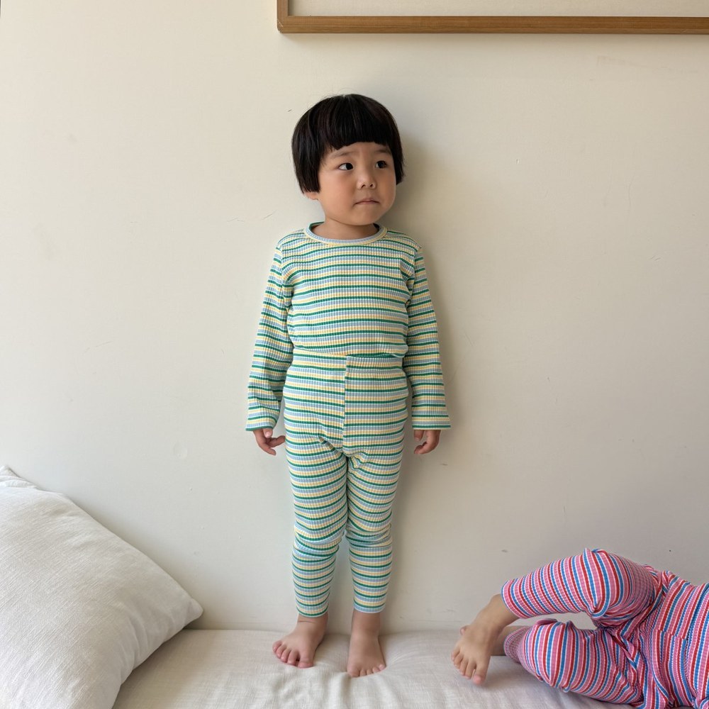 바바베베 토끼라벨 골지 실내복 28