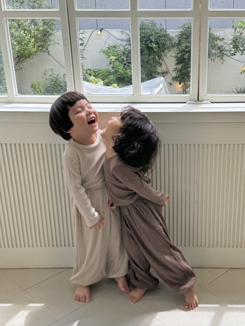 바바베베 골지 라벨 셋업 15