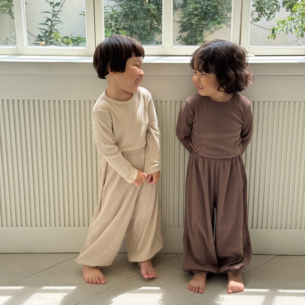 바바베베 골지 라벨 셋업 19