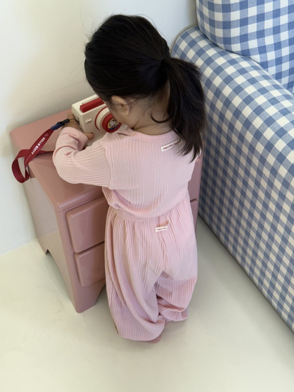 바바베베 골지 라벨 셋업 25