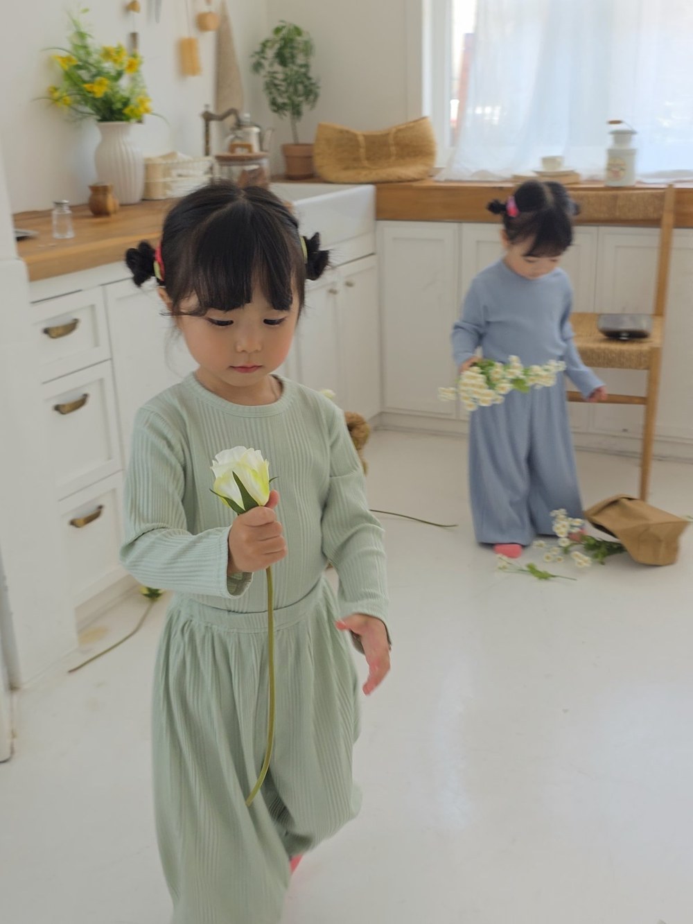 바바베베 골지 라벨 셋업 47