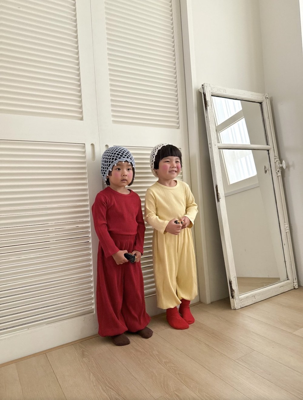 바바베베 골지 라벨 셋업 71