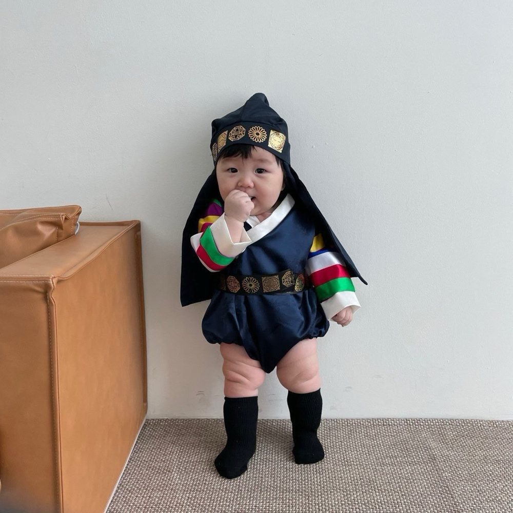 레트로남아한복
