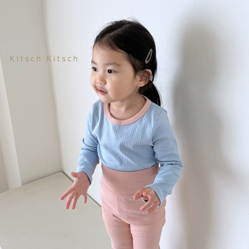 데일리카브골지배색실내복 9