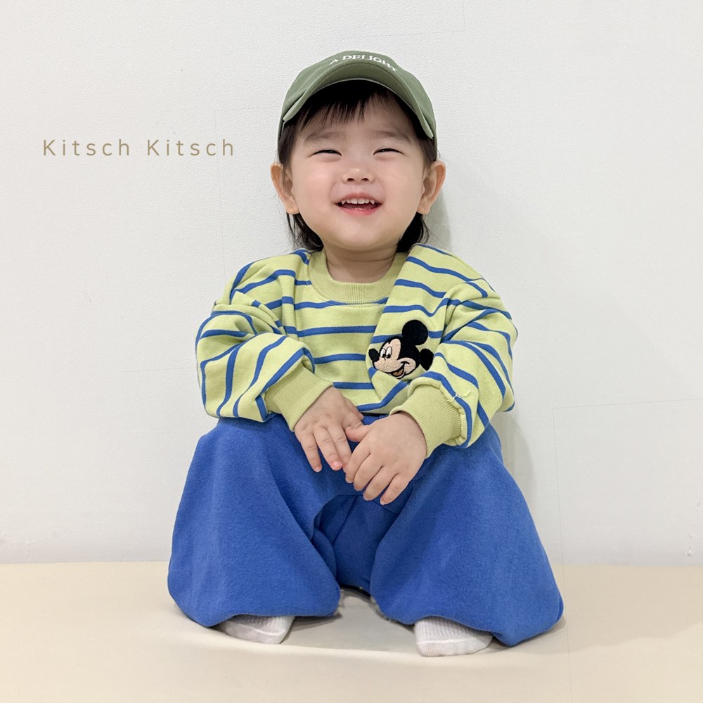 디즈니레트로컬러칩스트라이프상하세트 16