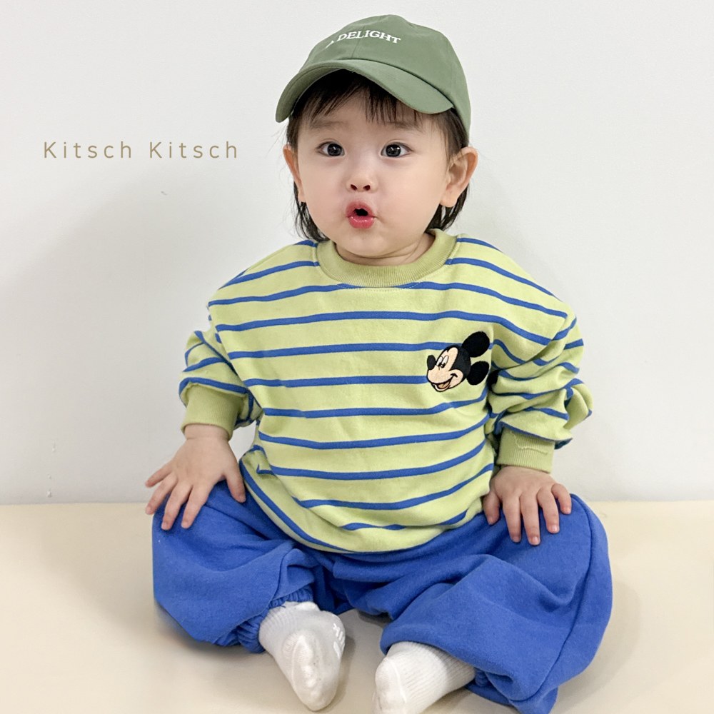 디즈니레트로컬러칩스트라이프상하세트 18