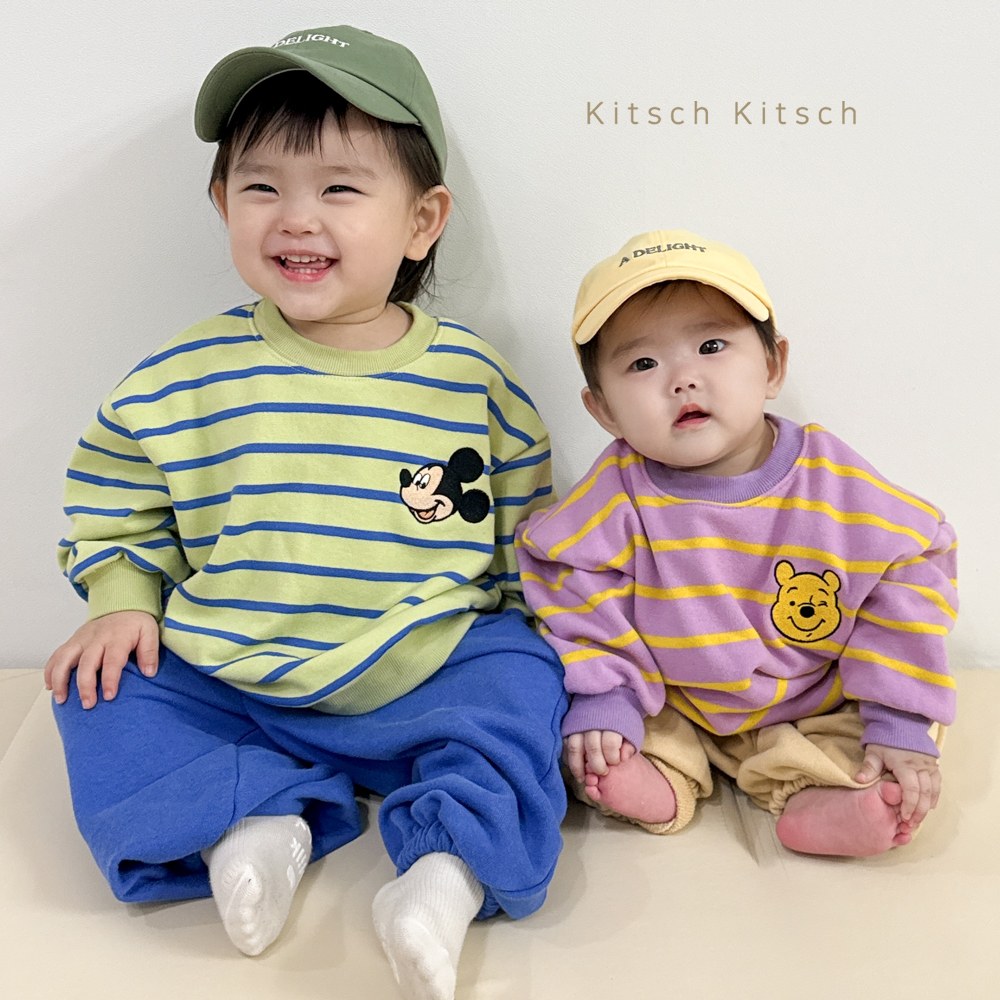 디즈니레트로컬러칩스트라이프상하세트 20