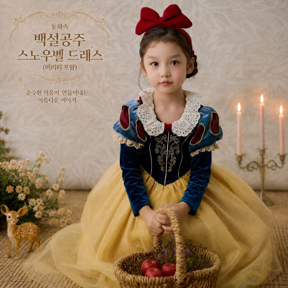 백설공주 원피스 상세 15