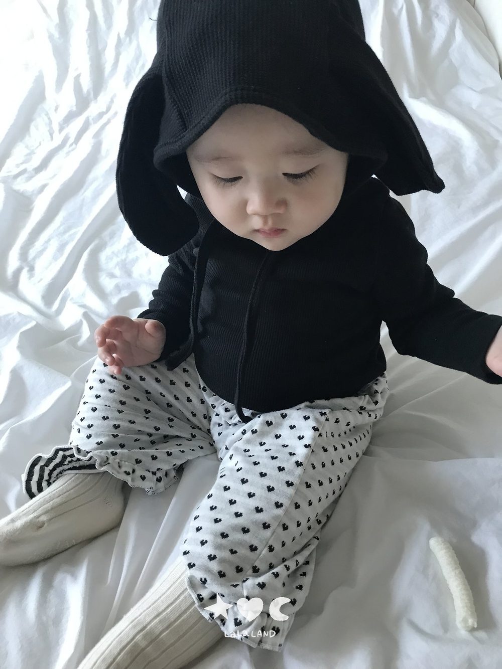 베베하트도트프릴팬츠 31