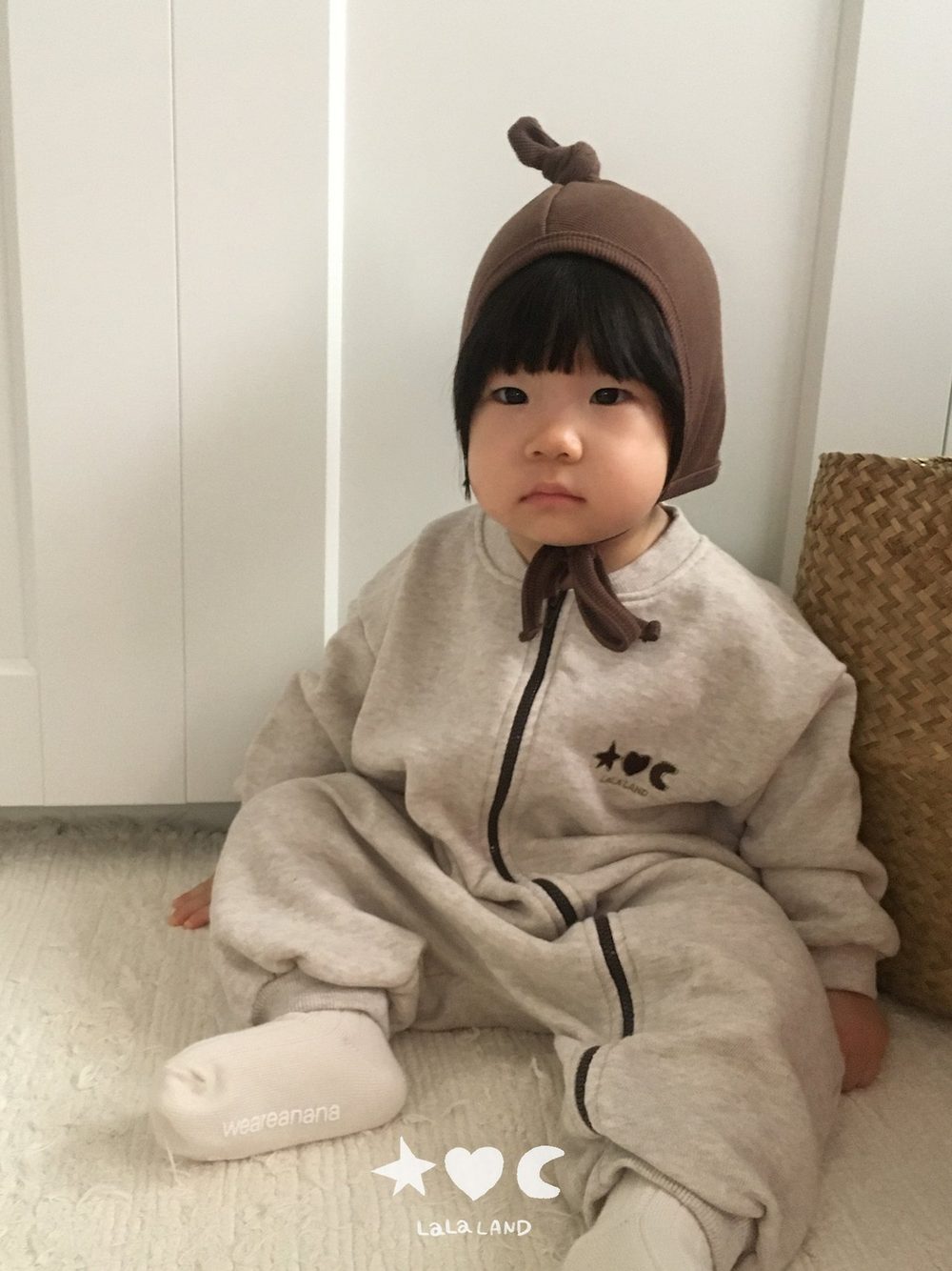 베베쭈리집업슈트 34