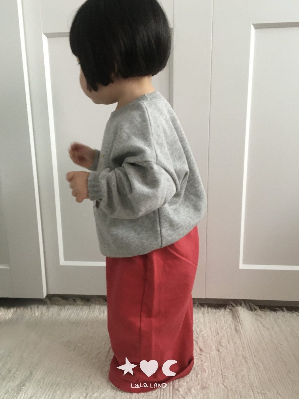 베베글램와이드바지 23