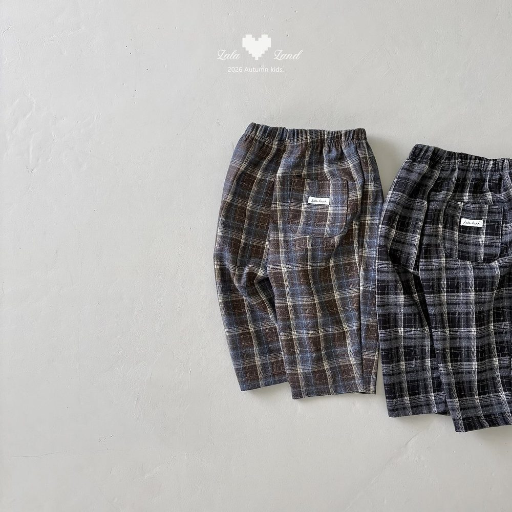 팬시체크바지 2