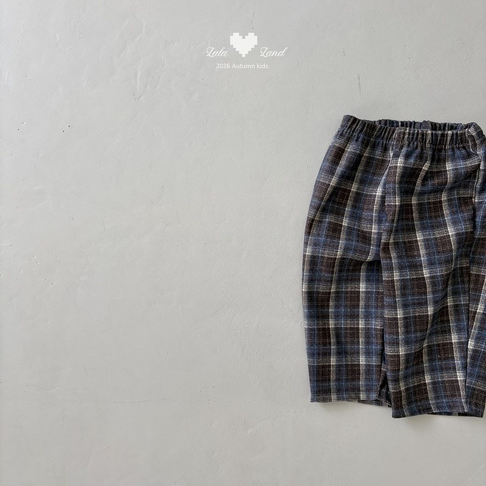 팬시체크바지 6