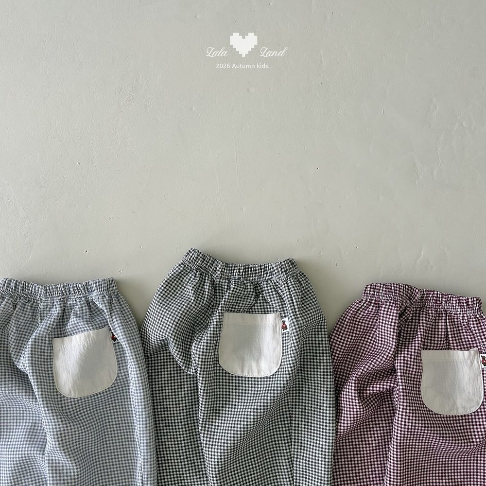 리츠체크바지 3