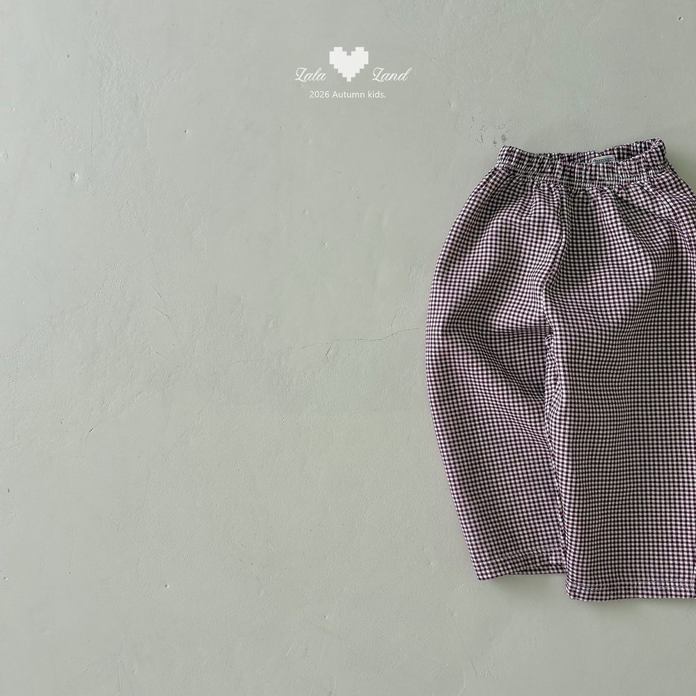 리츠체크바지 9