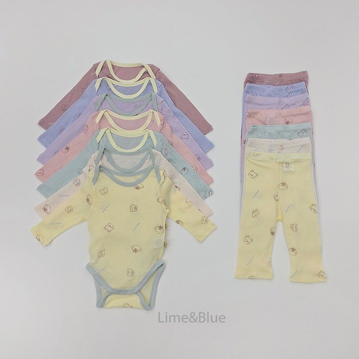 라임프렌즈면매쉬슈트
