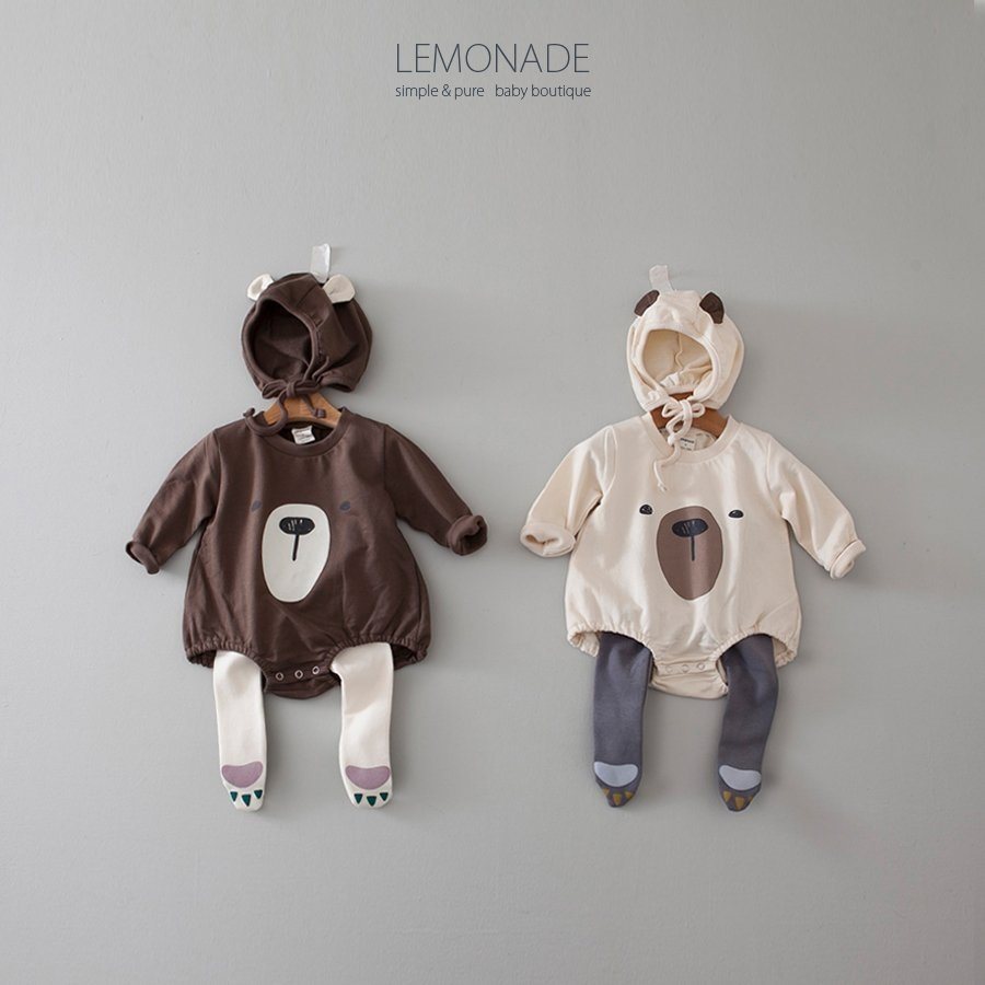 곰돌이(롬퍼+모자set) 12