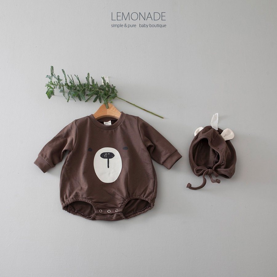 곰돌이(롬퍼+모자set) 14