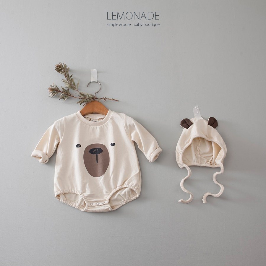 곰돌이(롬퍼+모자set) 21
