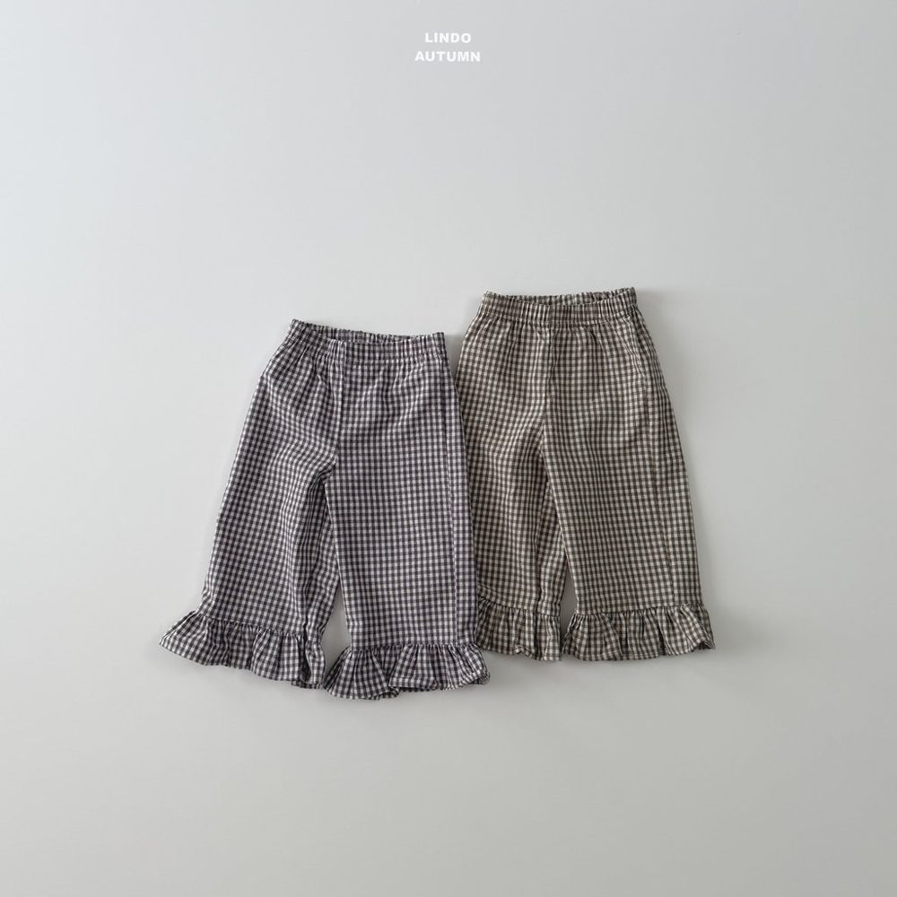 달콤체크팬츠 4