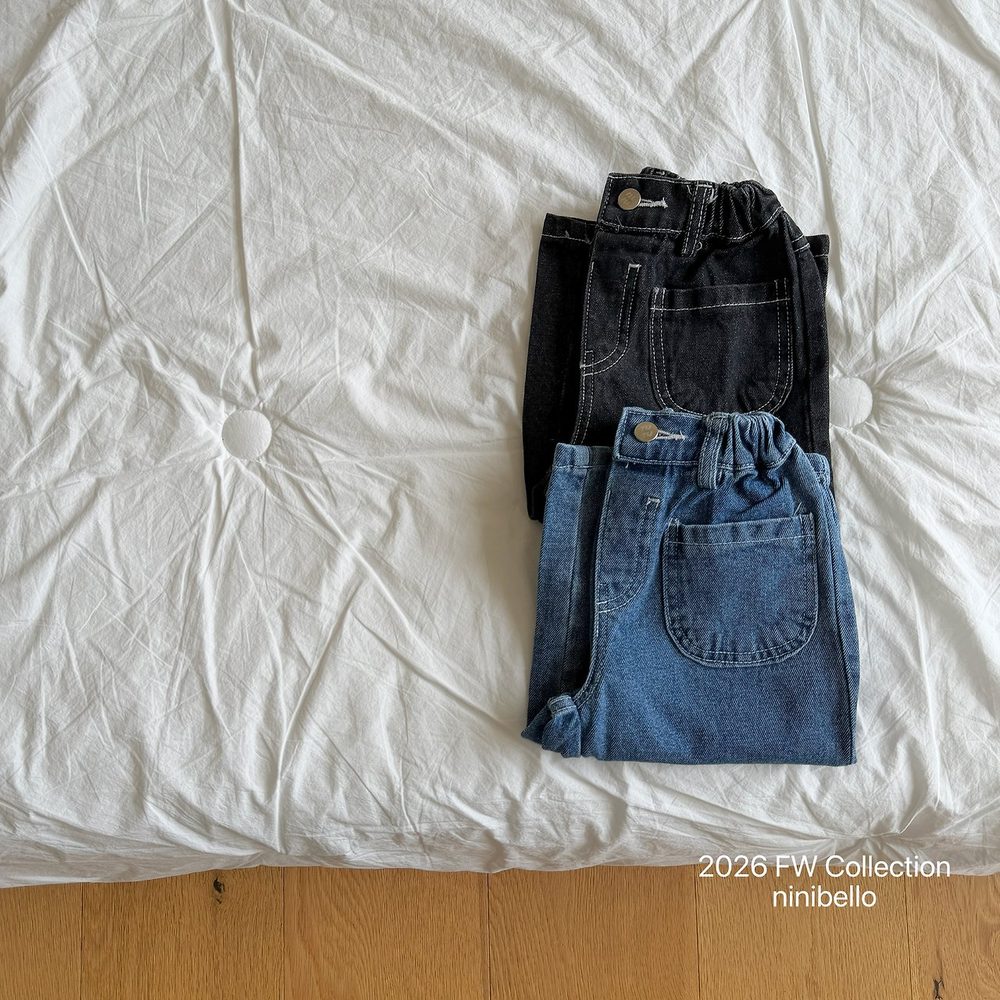 페니포켓데님팬츠 2