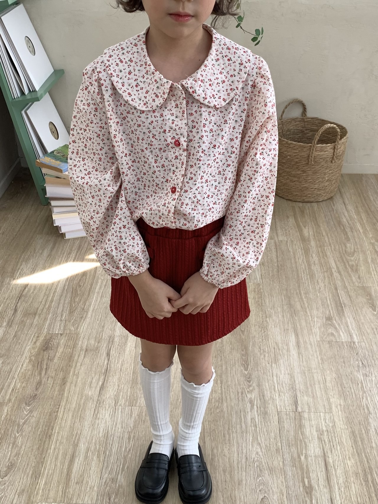 세일)블루밍블라우스 8