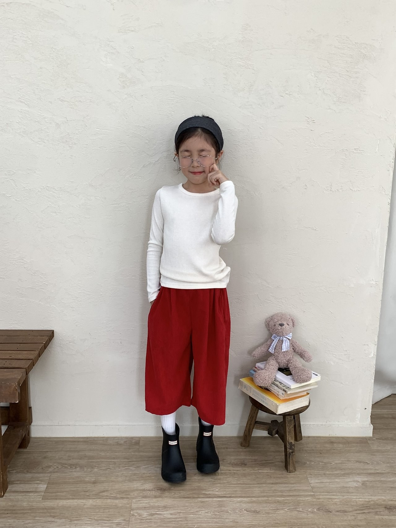세일)골덴팝버뮤다