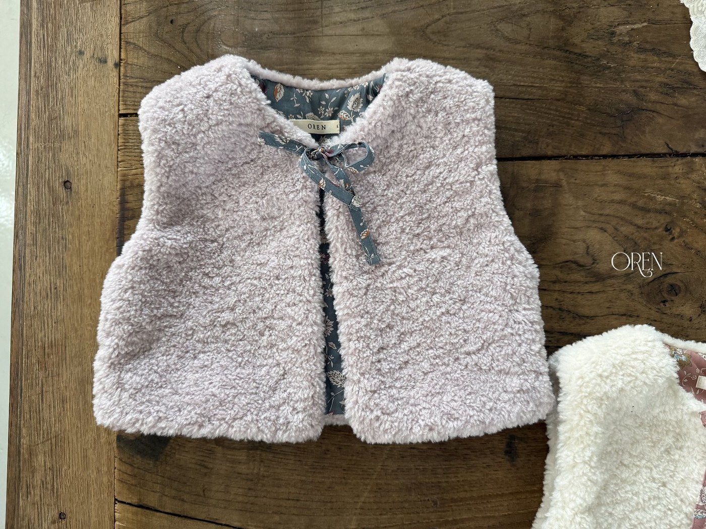 라벤더베어조끼 4