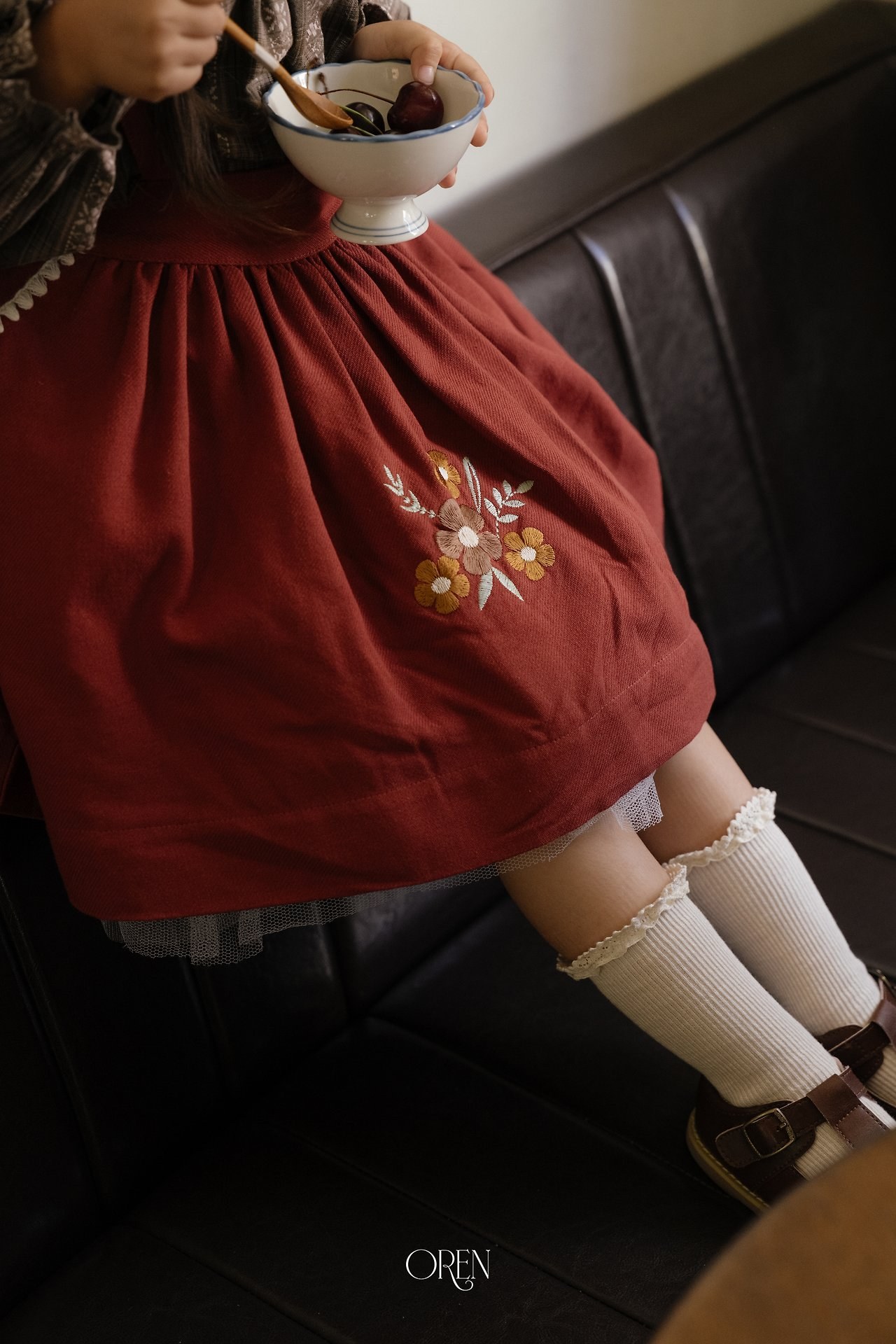 올리브롱레이스양말 6