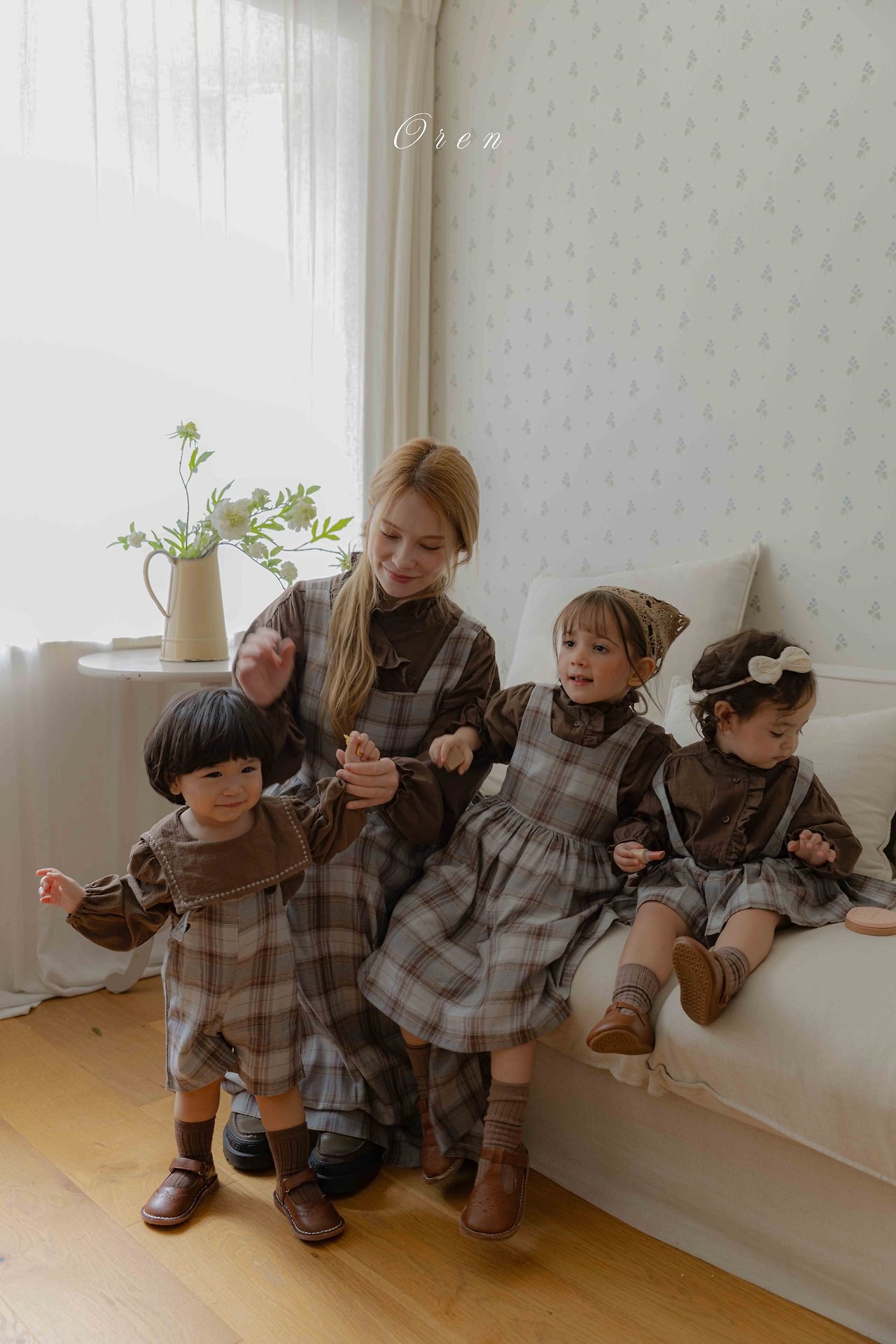 레오클래식체크원피스(맘) 3