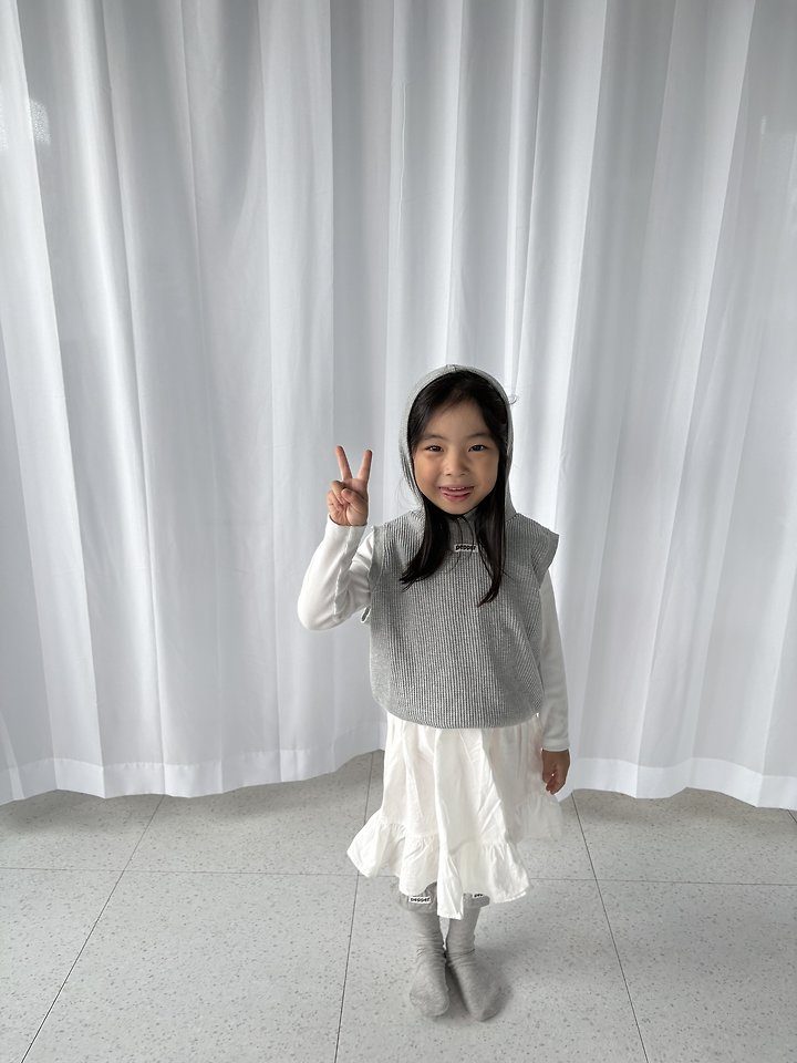 와플후드조끼 6