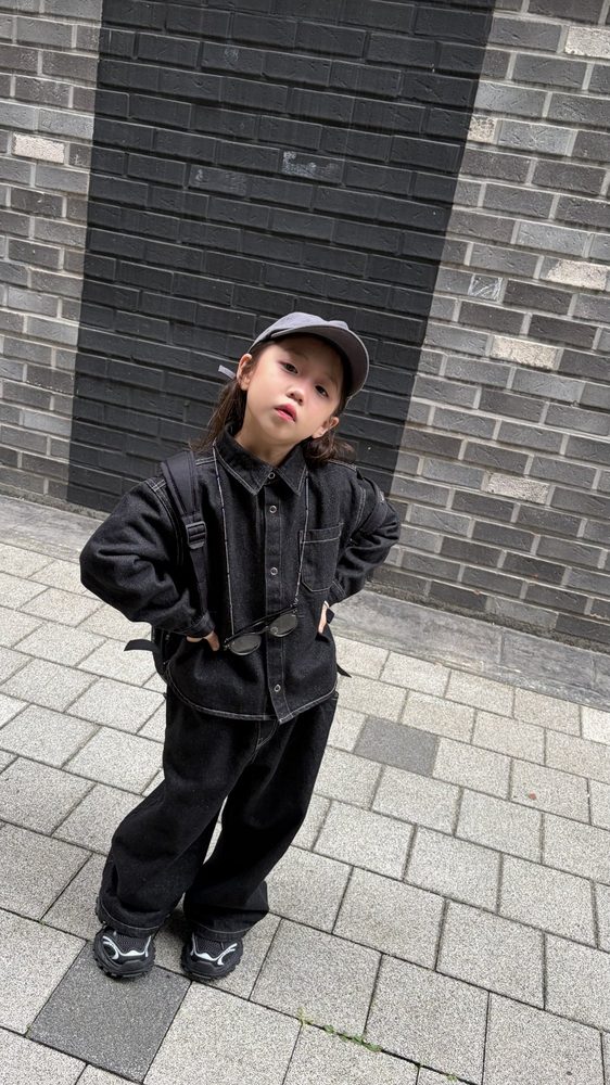 또또데님흑청자켓 35